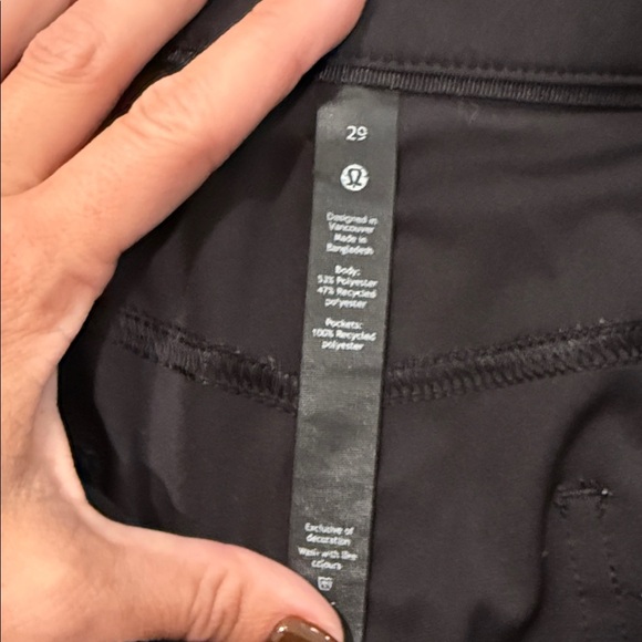 Lululemon ABC Pant Warpstreme Black - Picture 2 of 5